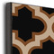 Moroccan & Plaid 20x24 Wood Print - Closeup