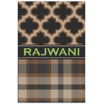 Moroccan & Plaid Poster - Matte - 24x36 (Personalized)