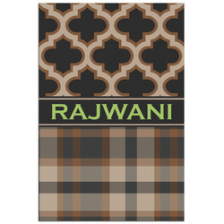 Moroccan & Plaid Poster - Matte - 24x36 (Personalized)