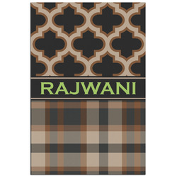 Moroccan & Plaid Poster - Matte - 24x36 (Personalized)