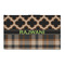 Moroccan & Plaid 3'x5' Patio Rug - Front/Main