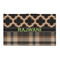 Moroccan & Plaid 3' x 5' Patio Rug (Personalized)