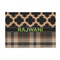 Moroccan & Plaid 4' x 6' Indoor Area Rug (Personalized)