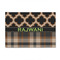 Moroccan & Plaid 4'x6' Patio Rug - Front/Main