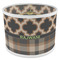 Moroccan & Plaid 8" Drum Lampshade - ANGLE Poly-Film