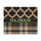 Moroccan & Plaid 8' x 10' Patio Rug (Personalized)