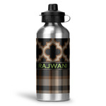 Moroccan & Plaid Water Bottles - 20 oz - Aluminum (Personalized)