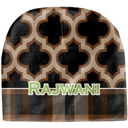 Moroccan & Plaid Baby Hat (Beanie) (Personalized)