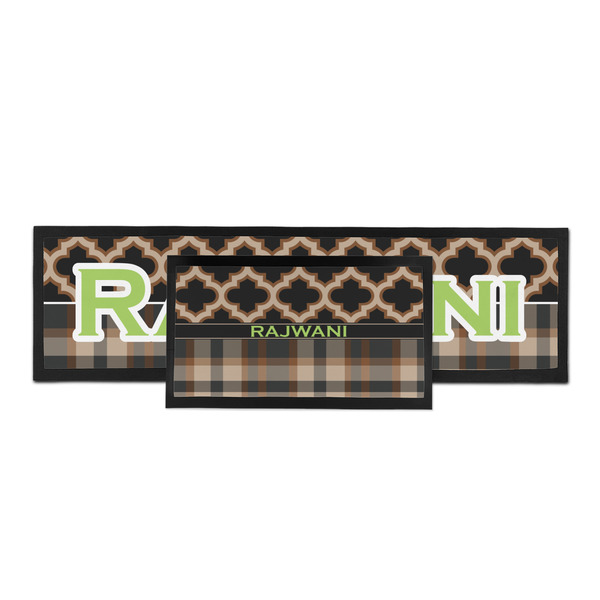 Moroccan & Plaid Bar Mat - Parent Main