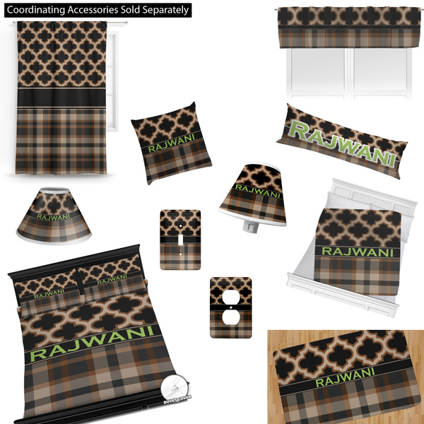 Moroccan & Plaid Bedroom Decor & Accessories2