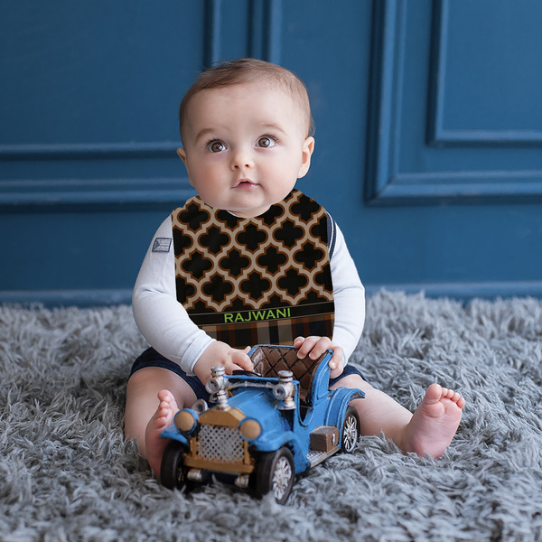 Moroccan & Plaid Bib Lifestyle Boy