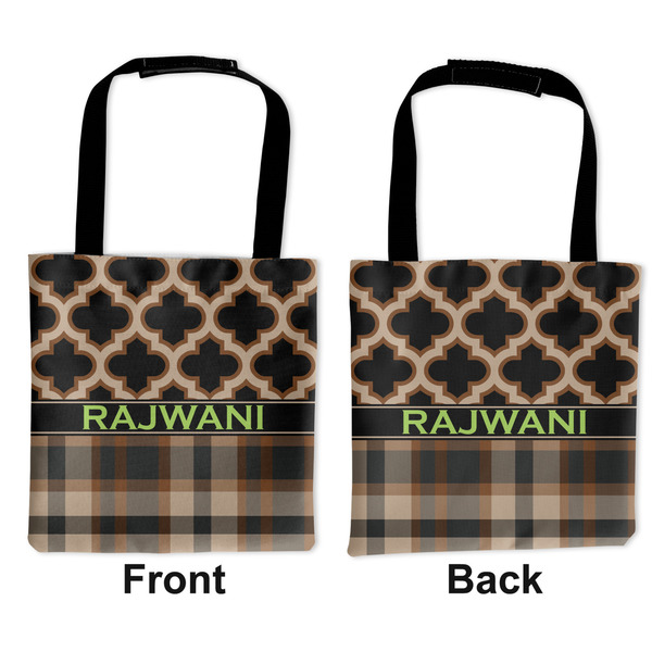 Moroccan & Plaid Car Bag - Apvl