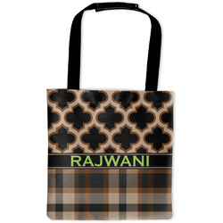 Moroccan & Plaid Auto Back Seat Organizer Bag (Personalized)