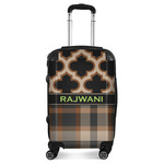 Moroccan & Plaid Suitcase - 20" Carry On (Personalized)