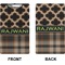 Moroccan & Plaid Clipboard (Legal) (Front + Back)