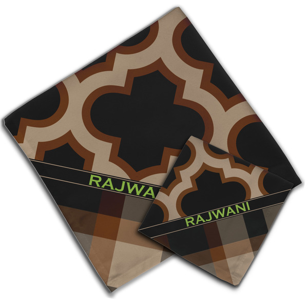Moroccan & Plaid Cloth Napkins - Personalized Lunch & Dinner (PARENT MAIN)