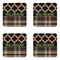 Moroccan & Plaid Coaster Set - APPROVAL