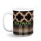 Moroccan & Plaid Coffee Mug (Personalized)