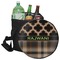 Moroccan & Plaid Collapsible Cooler & Seat (Personalized)