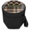 Moroccan & Plaid Collapsible Personalized Cooler & Seat (Closed)