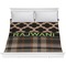 Moroccan & Plaid Comforter (King)