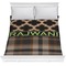 Moroccan & Plaid Comforter (Queen)
