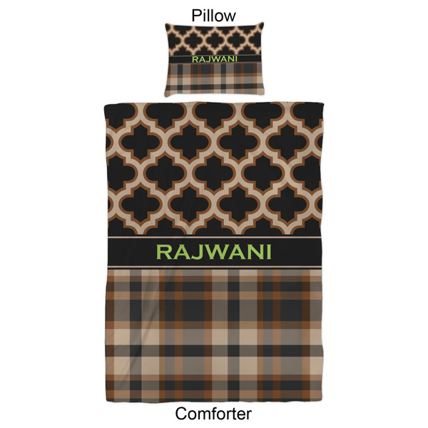 Moroccan & Plaid Comforter Set - Twin XL - Approval