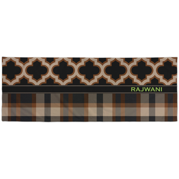 Moroccan & Plaid Cooling Towel- Approval