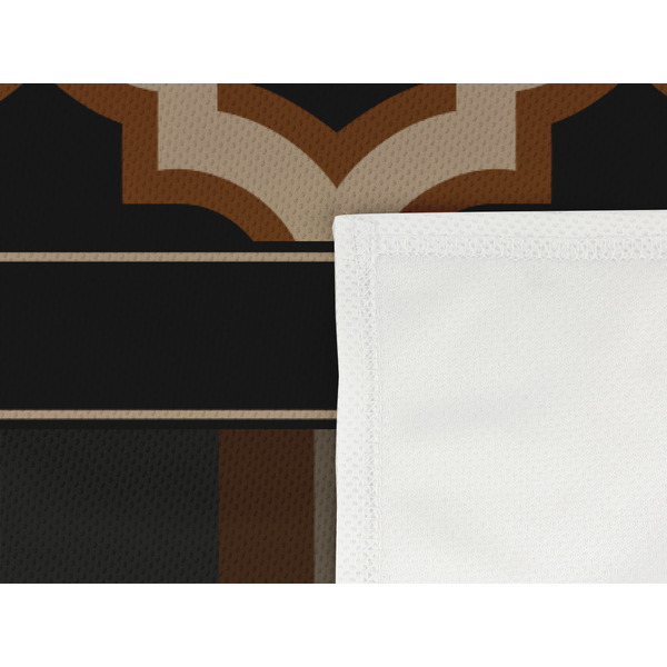 Moroccan & Plaid Cooling Towel- Detail