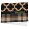 Moroccan & Plaid Cooling Towel (Personalized)