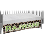 Moroccan & Plaid Crib Skirt (Personalized)