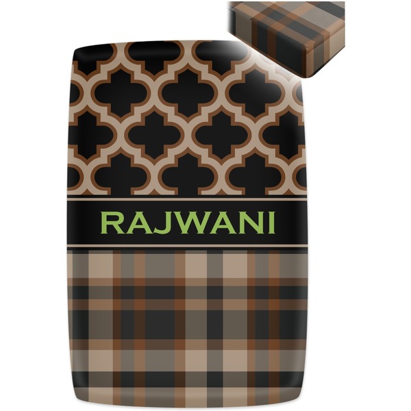 Moroccan & Plaid Crib Fitted Sheet - Apvl