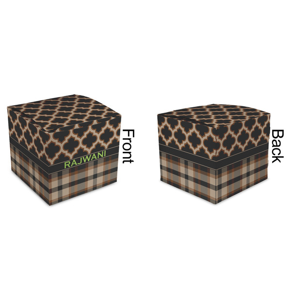 Moroccan & Plaid Cubic Gift Box - Approval
