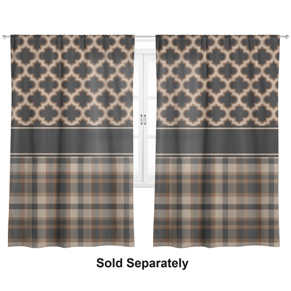 Moroccan & Plaid Curtains