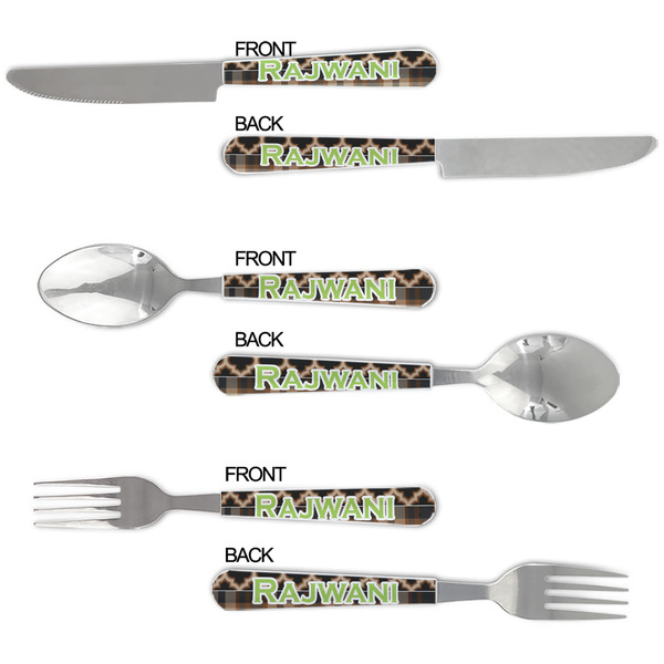 Moroccan & Plaid Cutlery Set - APPROVAL