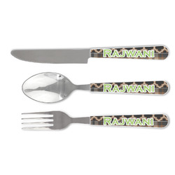 Moroccan & Plaid Cutlery Set (Personalized)