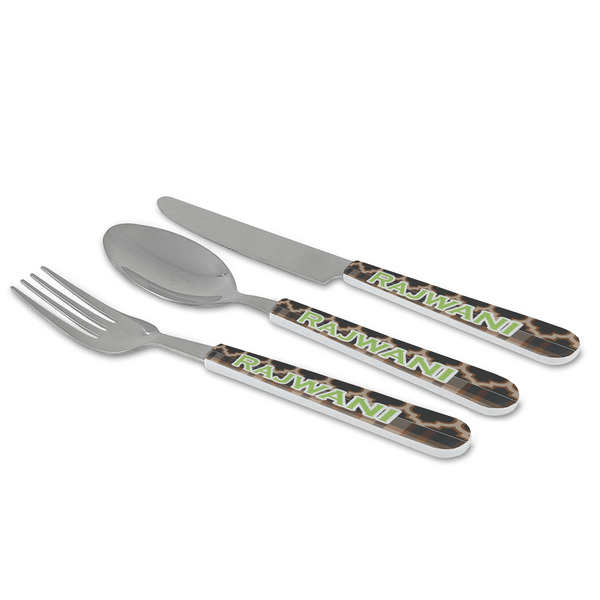 Moroccan & Plaid Cutlery Set - MAIN
