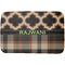 Moroccan & Plaid Dish Drying Mat (Personalized)