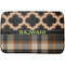 Moroccan & Plaid Dish Drying Mat (Personalized)