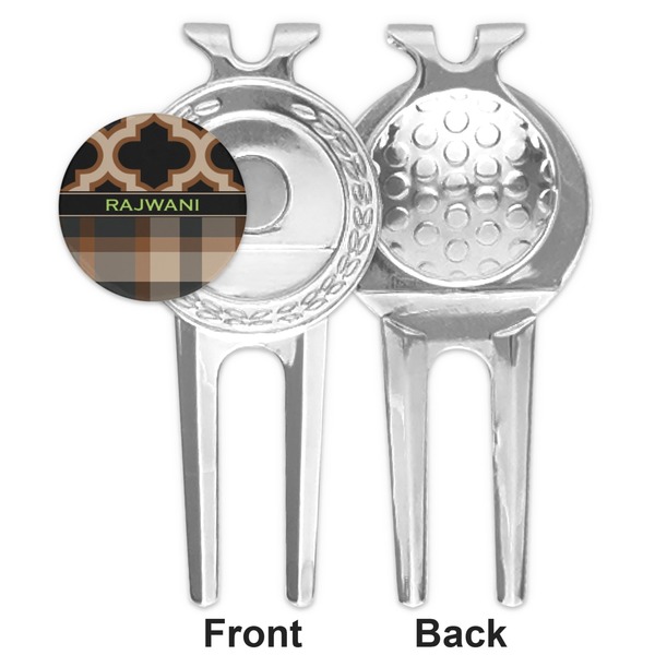 Moroccan & Plaid Divot Tool - Second