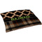 Moroccan & Plaid Dog Bed - Large