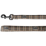 Moroccan & Plaid Deluxe Dog Leash (Personalized)