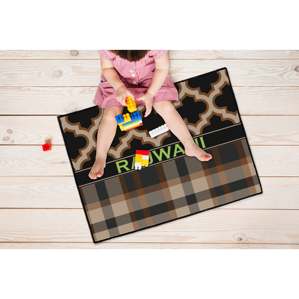 Moroccan & Plaid Door Mats - LIFESTYLE kid