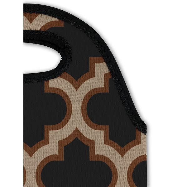 Moroccan & Plaid Double Wine Tote - Detail 1 (new)