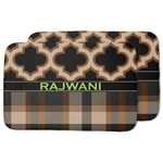 Moroccan & Plaid Dish Drying Mat (Personalized)