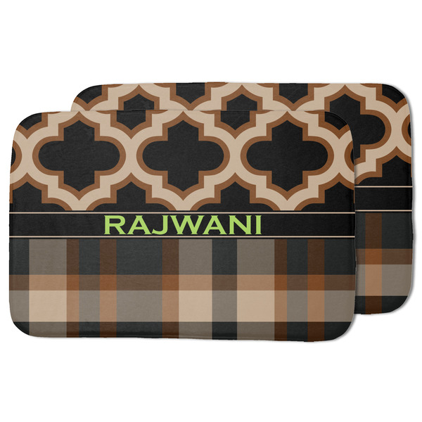 Moroccan & Plaid Drying Dish Mat - MAIN
