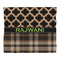 Moroccan & Plaid Duvet Cover - King - Front