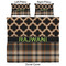 Moroccan & Plaid Duvet Cover Set - King - Approval