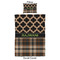 Moroccan & Plaid Duvet Cover Set - Twin XL - Approval