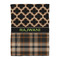 Moroccan & Plaid Duvet Cover - Twin XL - Front